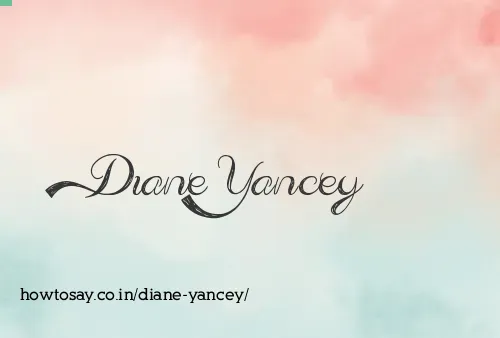 Diane Yancey