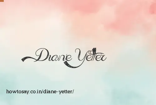 Diane Yetter
