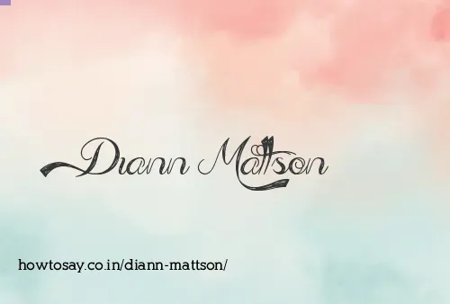 Diann Mattson