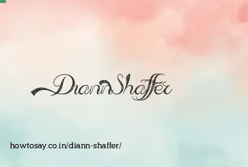 Diann Shaffer
