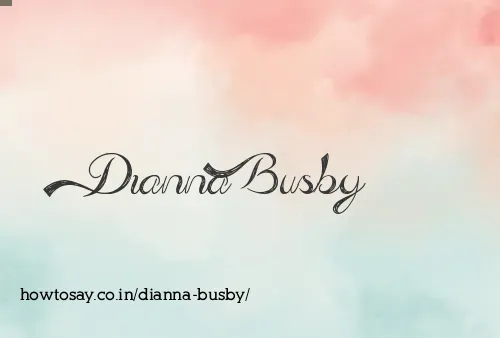 Dianna Busby