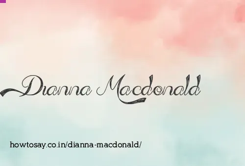 Dianna Macdonald