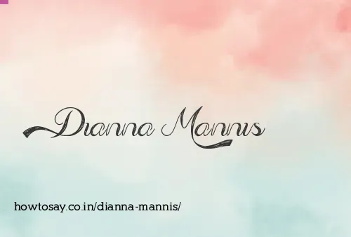 Dianna Mannis
