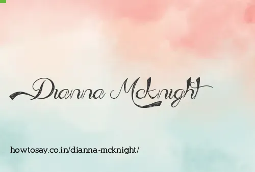 Dianna Mcknight