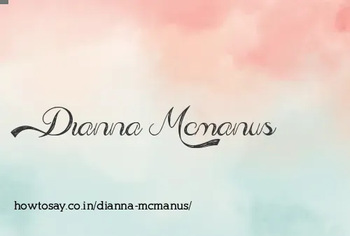 Dianna Mcmanus