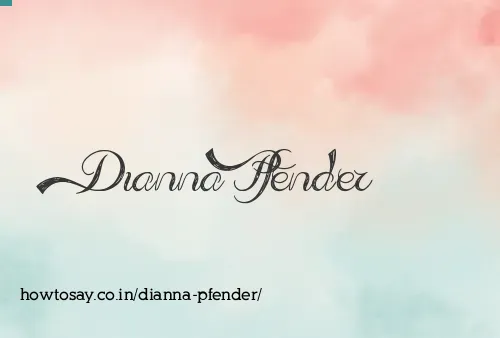 Dianna Pfender