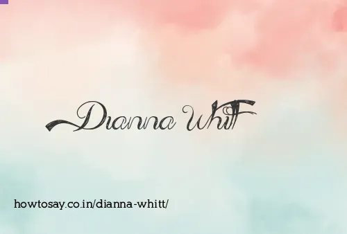 Dianna Whitt