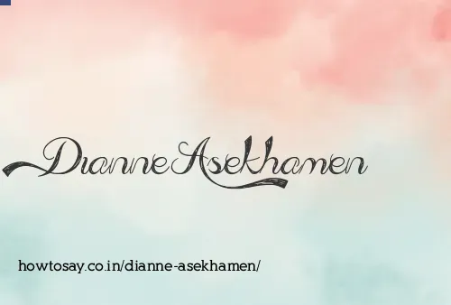 Dianne Asekhamen
