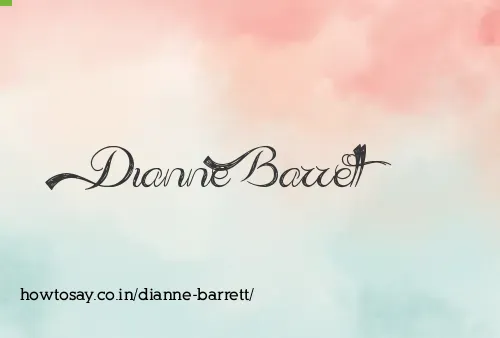 Dianne Barrett