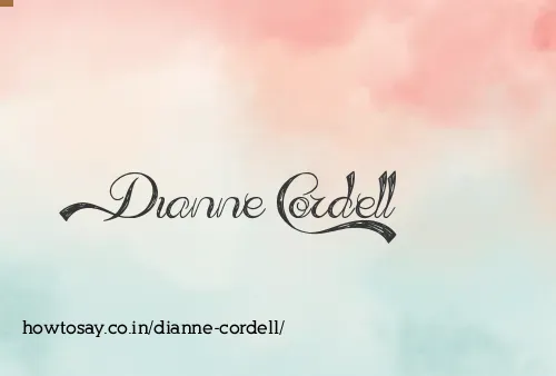 Dianne Cordell