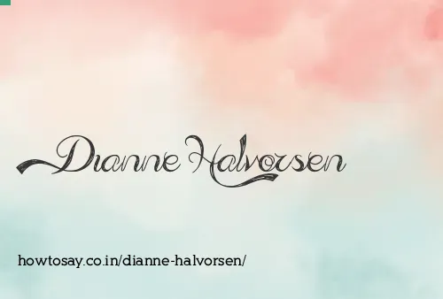 Dianne Halvorsen
