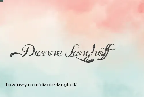 Dianne Langhoff