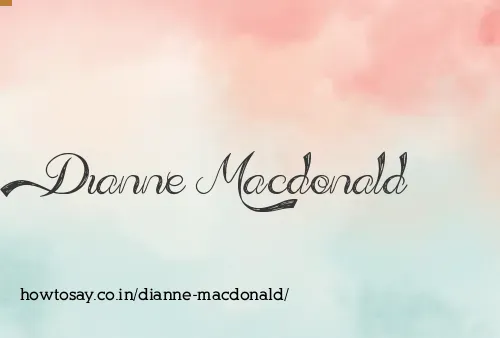 Dianne Macdonald
