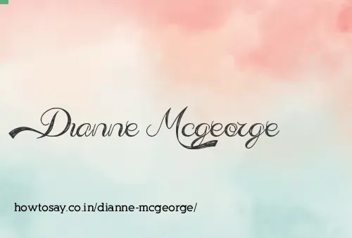 Dianne Mcgeorge