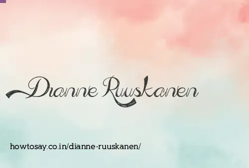 Dianne Ruuskanen