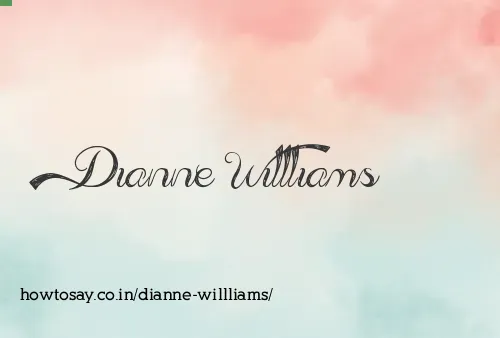 Dianne Willliams