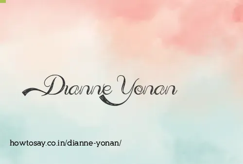 Dianne Yonan