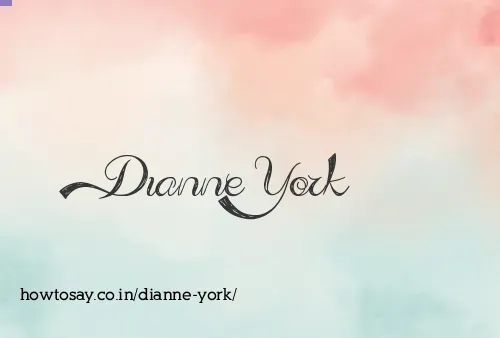 Dianne York