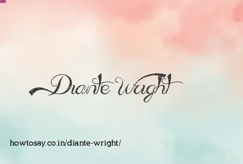 Diante Wright