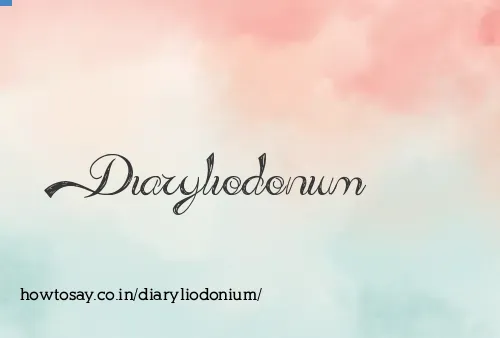 Diaryliodonium