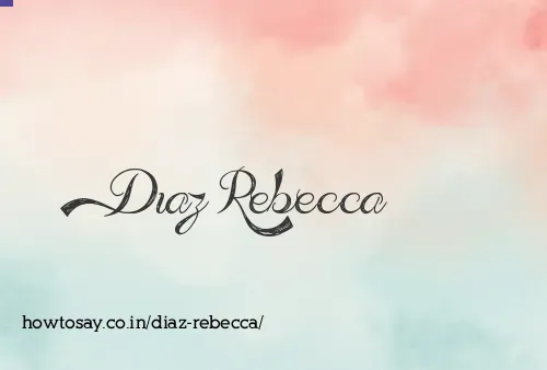 Diaz Rebecca