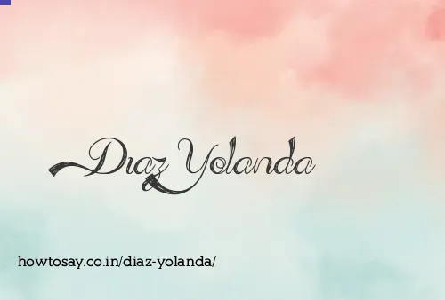 Diaz Yolanda