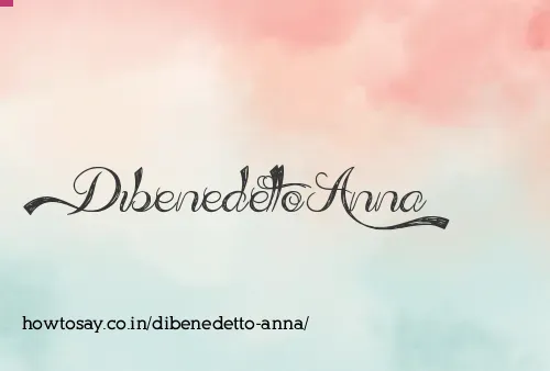 Dibenedetto Anna