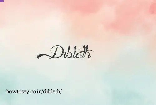 Diblath