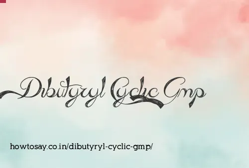 Dibutyryl Cyclic Gmp
