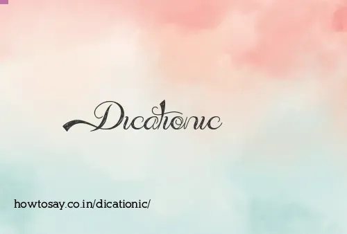 Dicationic