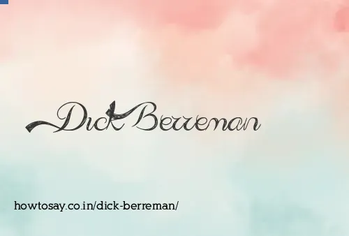 Dick Berreman