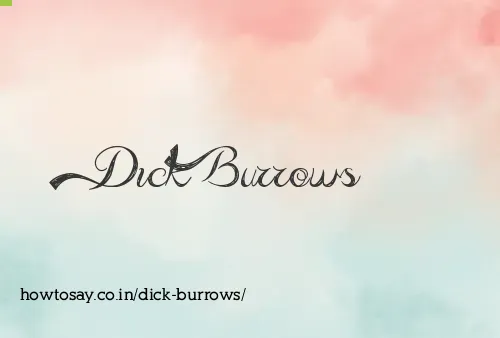 Dick Burrows