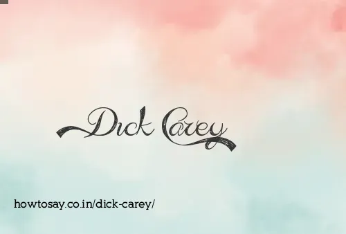 Dick Carey