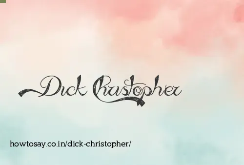 Dick Christopher