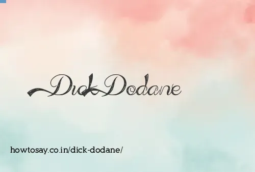 Dick Dodane