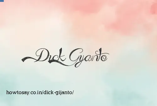 Dick Gijanto