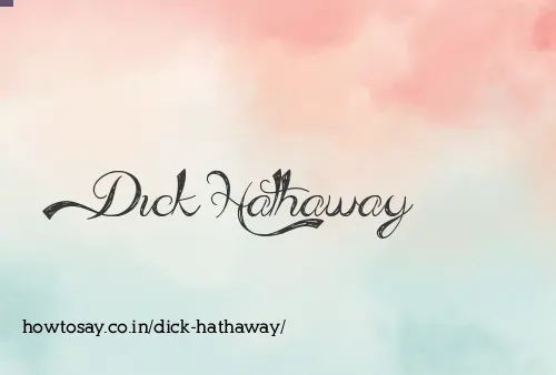 Dick Hathaway