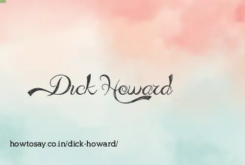 Dick Howard