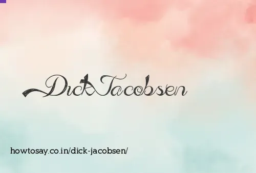 Dick Jacobsen