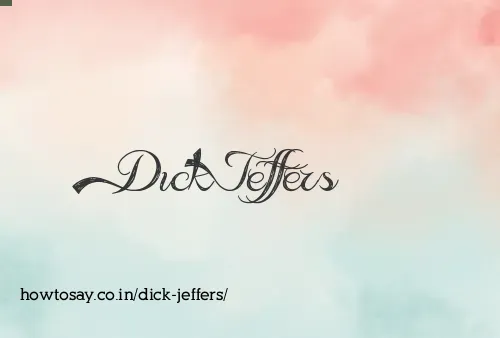 Dick Jeffers