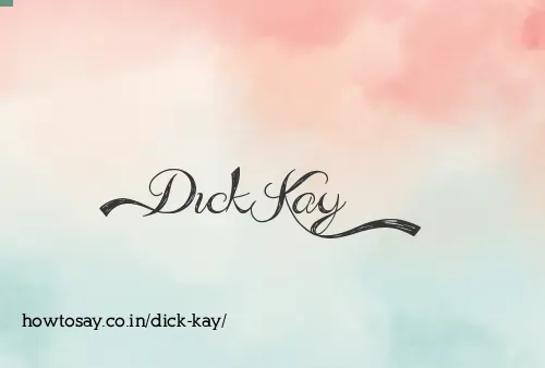 Dick Kay