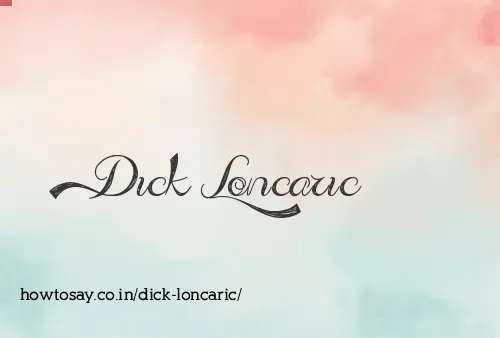 Dick Loncaric