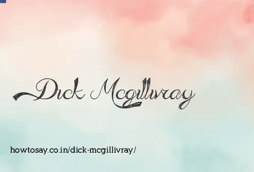 Dick Mcgillivray