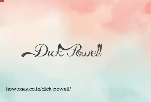 Dick Powell