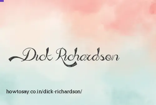 Dick Richardson