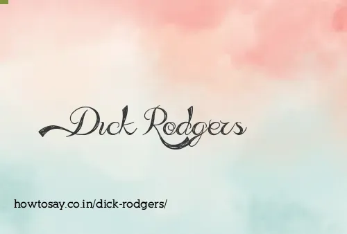 Dick Rodgers