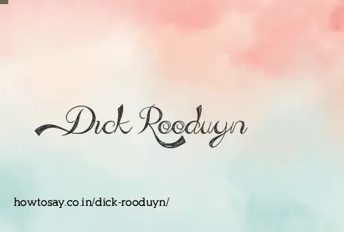 Dick Rooduyn
