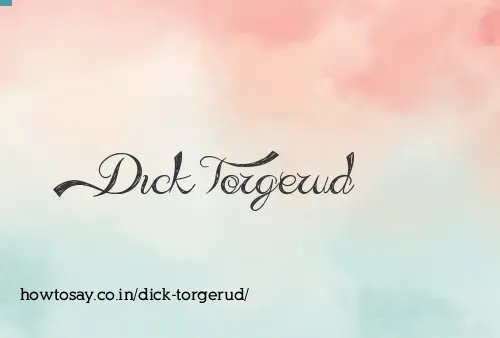 Dick Torgerud