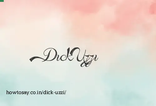 Dick Uzzi