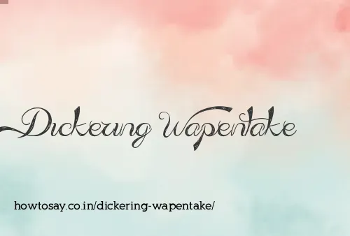 Dickering Wapentake